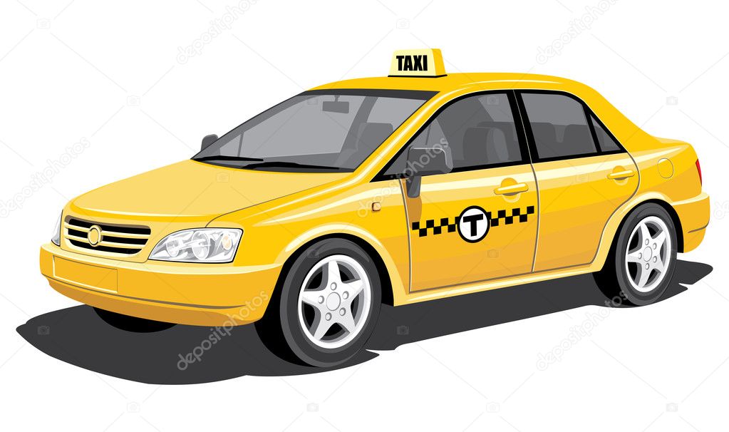 City Taxi — Stock Vector © Alexey71 #4837530