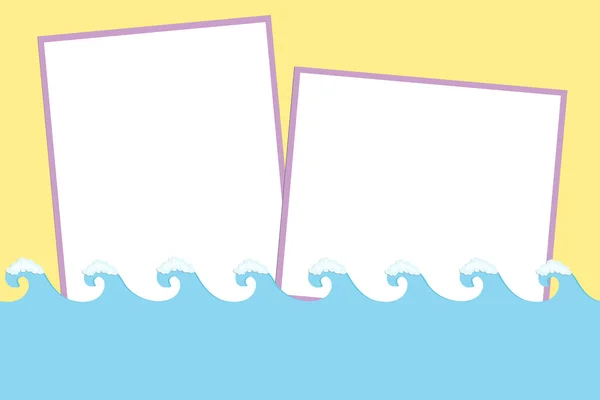 Fond blanc pour carte de vœux — Image vectorielle