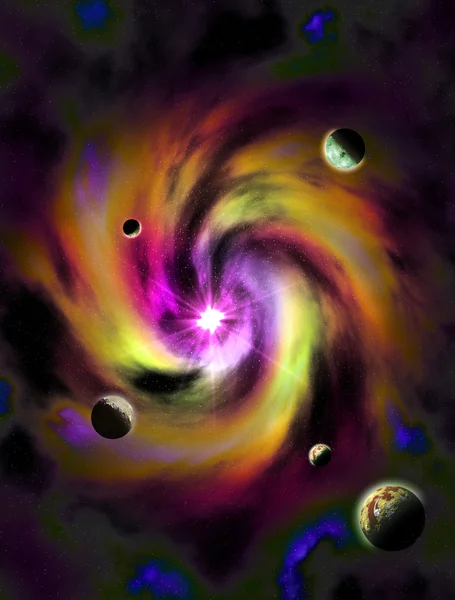 Abstract Cosmic Background — Stock Photo, Image