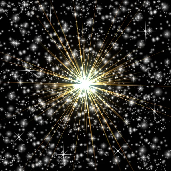 Абстрактная звезда — стоковое фото