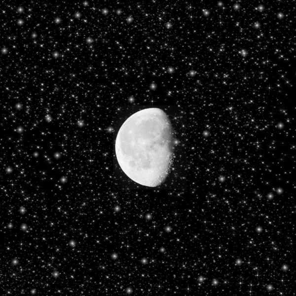 Абстрактная луна — стоковое фото