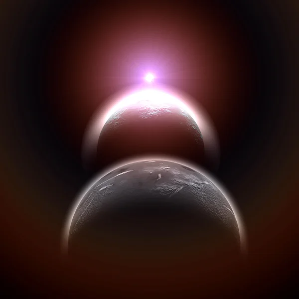 Soyut kozmik arkaplan — Stok fotoğraf