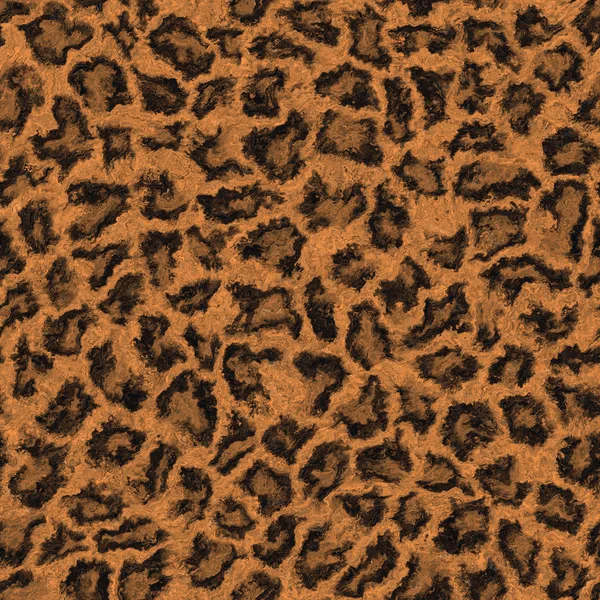 Pele de leopardo sem costura abstrata — Fotografia de Stock
