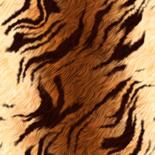 Abstract seamless tiger skin — Stock Photo, Image