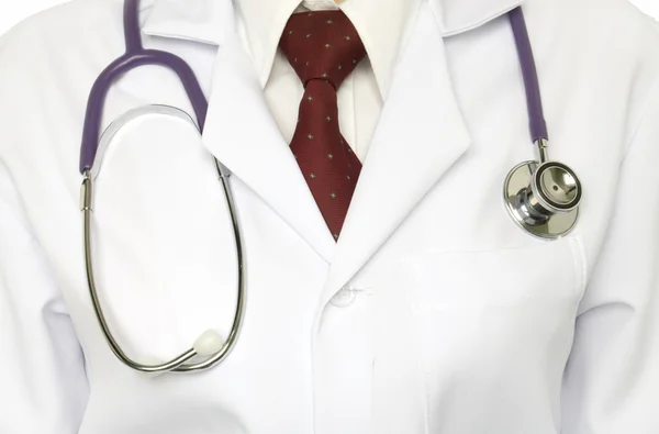 Läkare Med Stetoskop — Stockfoto