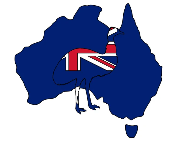 Emu australiano — Foto Stock