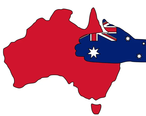Välkommen till Australien — Stockfoto