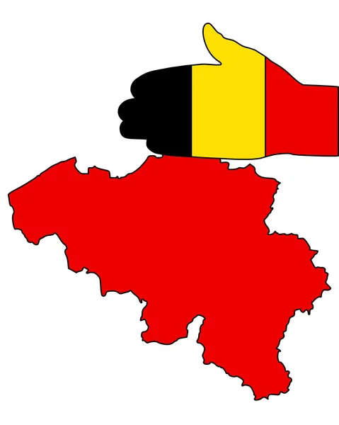 Bienvenido a Bélgica — Foto de Stock