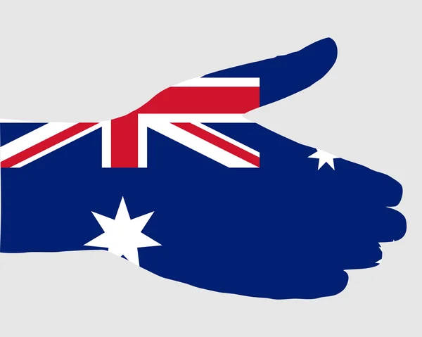 Australischer Händedruck — Stockfoto