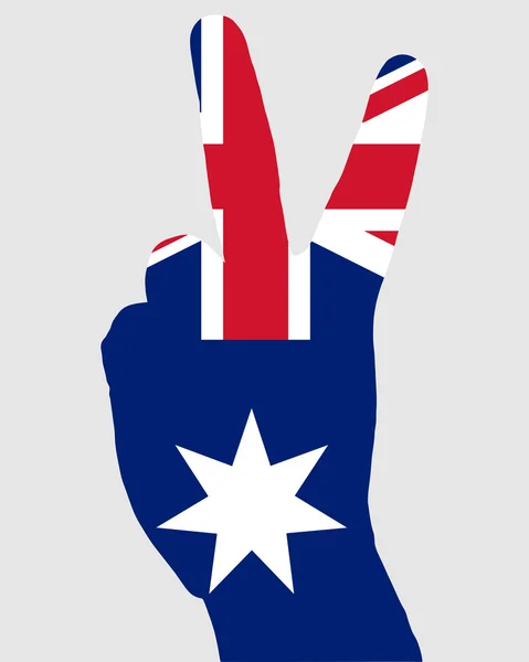 Australiska handsignaler — Stockfoto