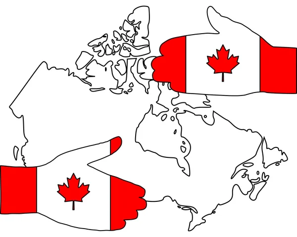 Välkommen till Kanada — Stockfoto