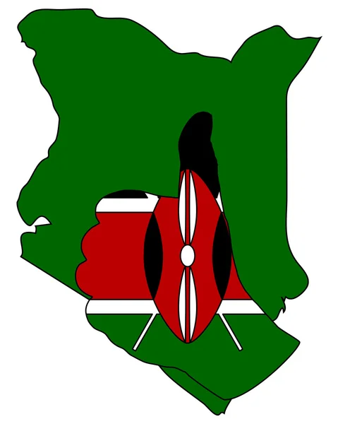 Kenia hand signaal — Stockfoto