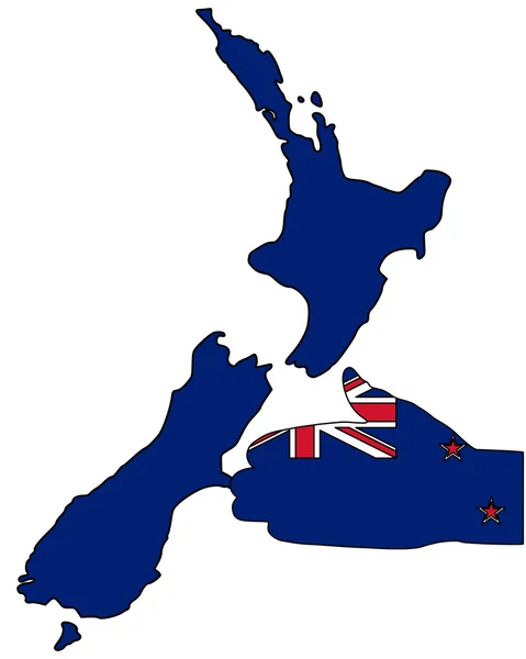 Benvenuti in Nuova Zelanda — Foto Stock