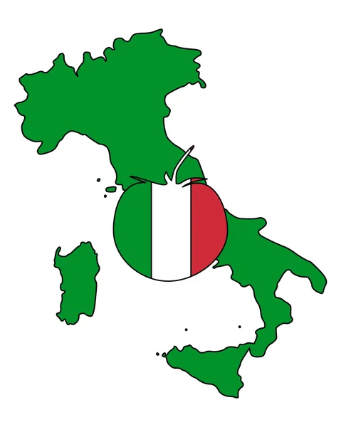 Italienische Tomate — Stockfoto