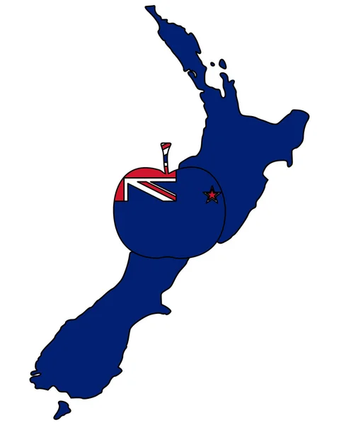 New Zealand apple — Stock Photo, Image