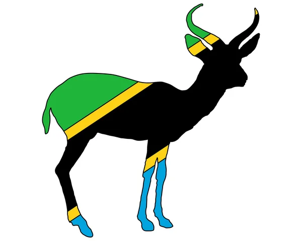Tanzania antelope — Stock Photo, Image