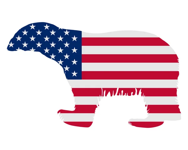 Amerikanischer Eisbär — Stockfoto