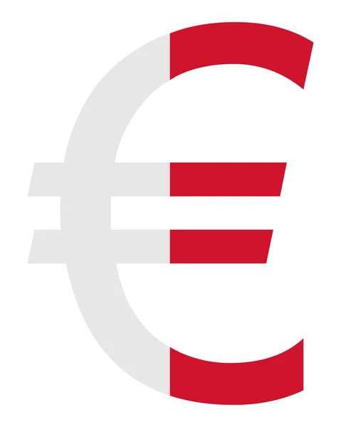 Мальтійська-євро — стокове фото