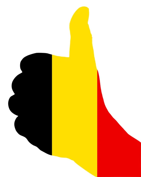ベルギーの手信号 — ストック写真