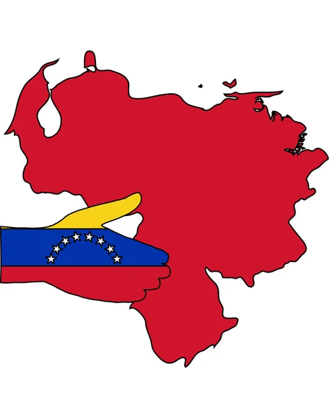 Vítejte Venezuela — Stock fotografie