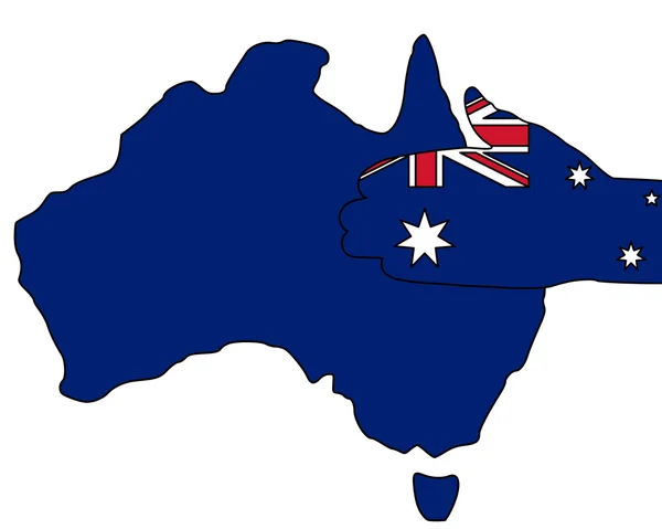 Welcome Australia — Stock Photo, Image