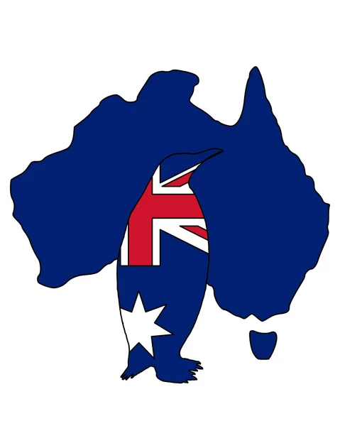Pingvin Australien — Stockfoto
