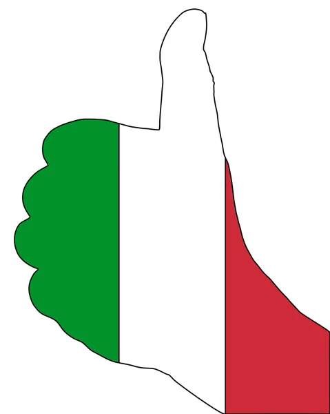 Señales Dedo Italianas — Foto de Stock