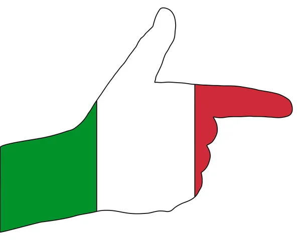 Sinais Dedo Italiano — Fotografia de Stock