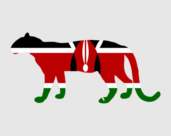 Kenia-Leopard — Stockfoto