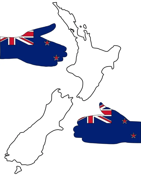 Welcome New Zealand — Stock Photo, Image