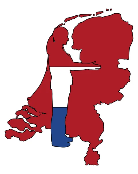Poignée de main néerlandaise — Photo