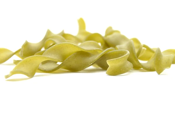 Πράσινα noodles σε λευκό — Φωτογραφία Αρχείου