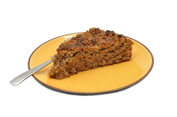 Slice Wholemeal Cake — Stock Photo, Image