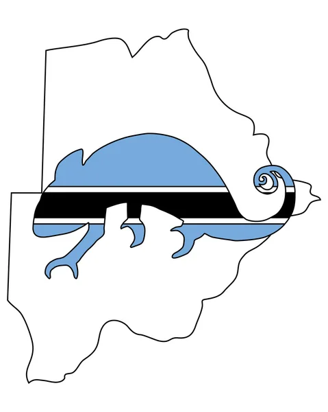 Botswana-Chamäleon — Stockfoto