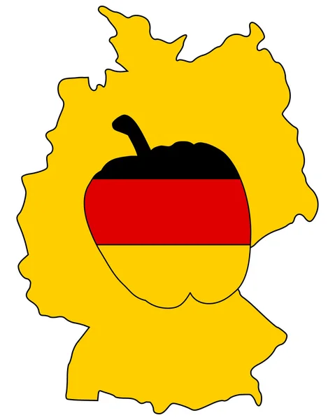 Duitse peper — Stockfoto