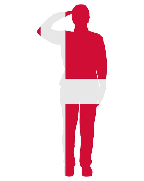 Stock image Danish Salute