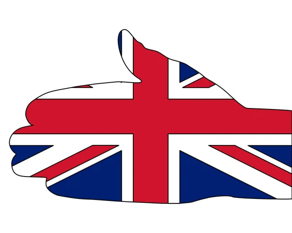 Britânico bem-vindo — Fotografia de Stock