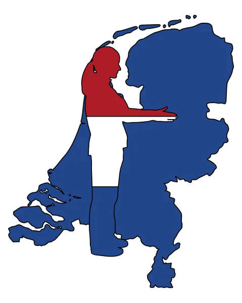 Nederlandse Handdruk — Stockfoto