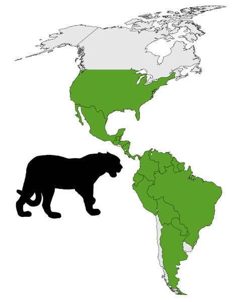 Distribuição Jaguar — Fotografia de Stock