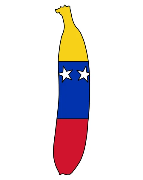 Banán z Venezuely — Stock fotografie