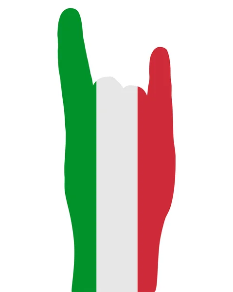 Italiaanse vinger signalen — Stockfoto