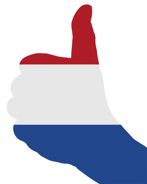 Голландська Пальця Сигналу — стокове фото
