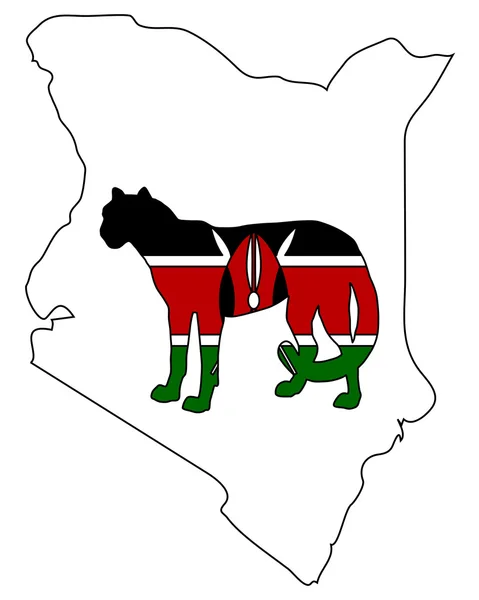 Гепард Кенії — стокове фото