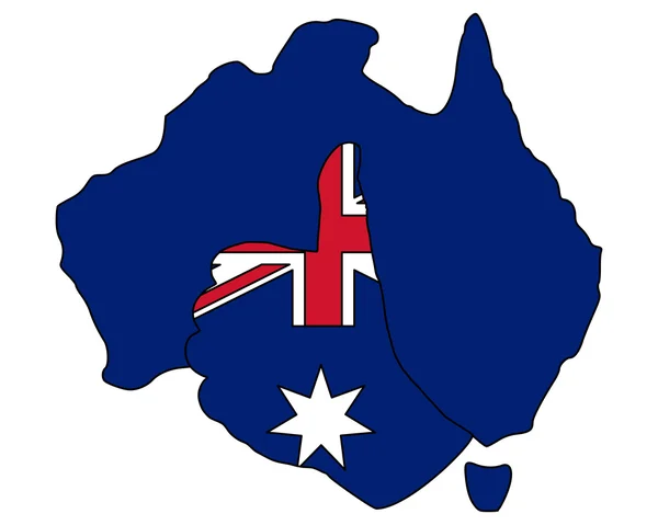 Australi hand signal — Stockfoto