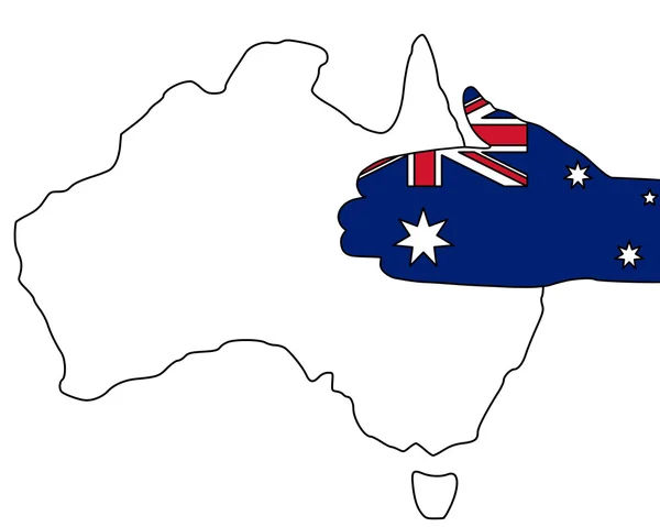 Välkommen Till Australien — Stockfoto