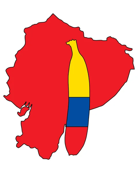 Banán Ekvádoru — Stock fotografie
