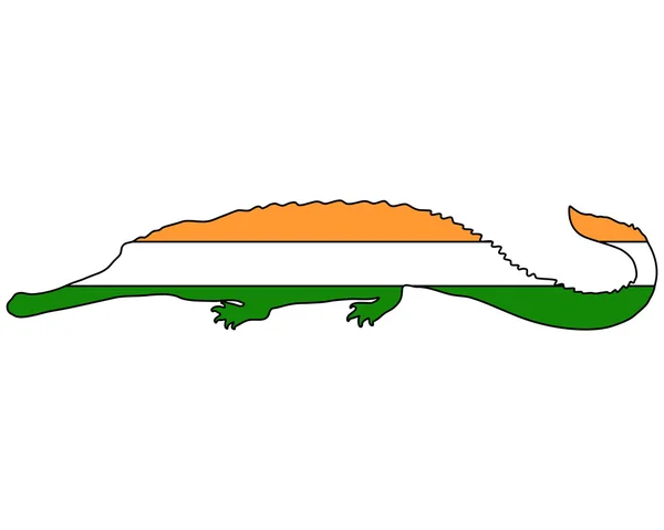 Gharial India — Stock Photo, Image