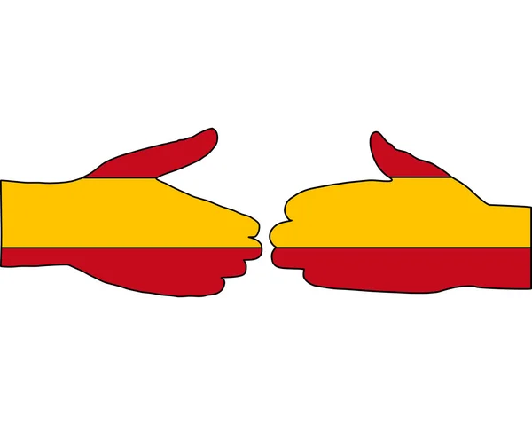 Spanish Handshake — Stock Photo, Image