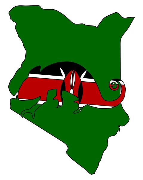 Camaleón Kenia — Foto de Stock
