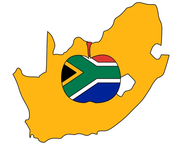 Zuid-Afrikaanse apple — Stockfoto